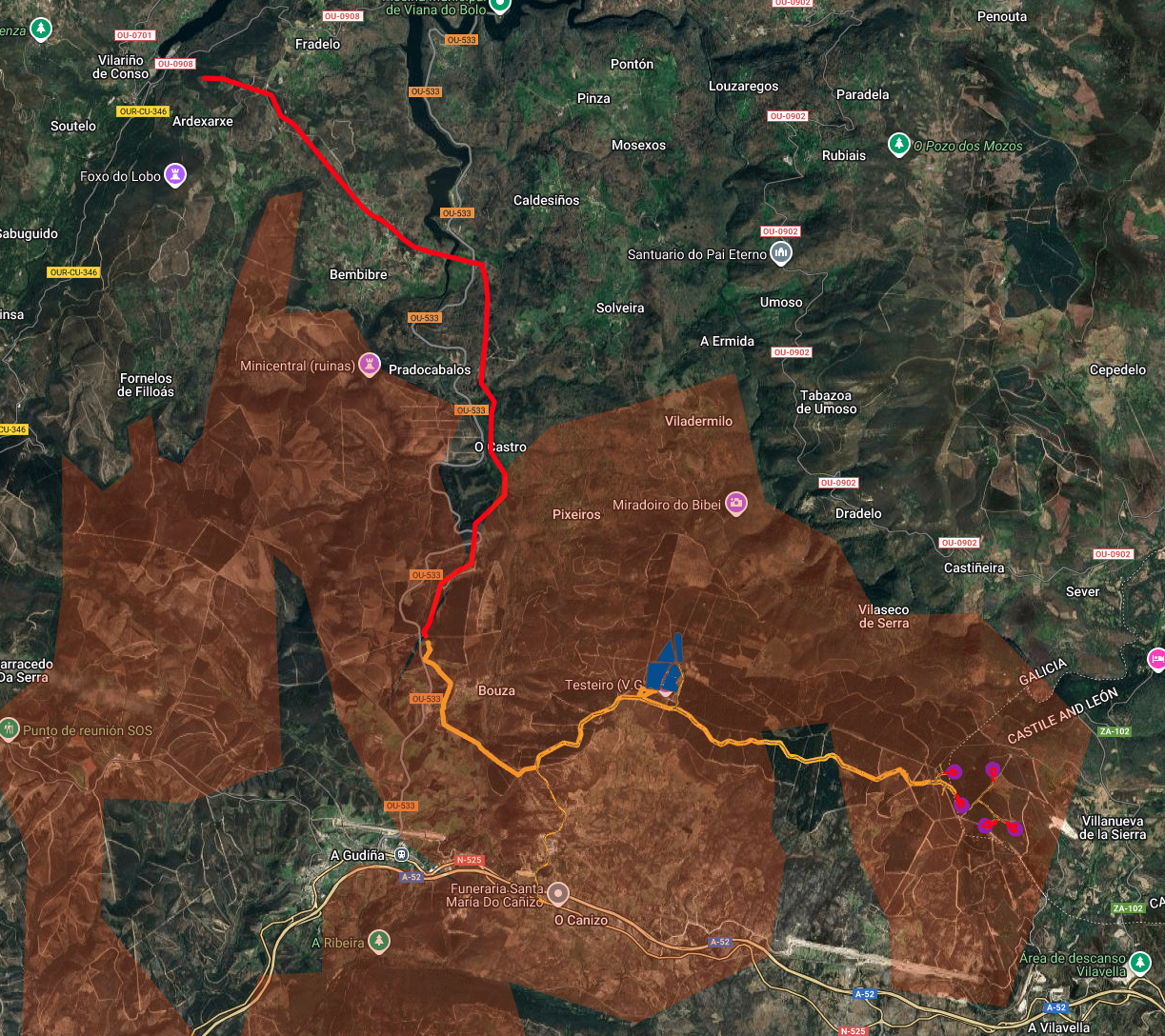 Instruccións para facer alegacións ó parque eólico-fotovoltaico «Testeiro do Conso» con certificado